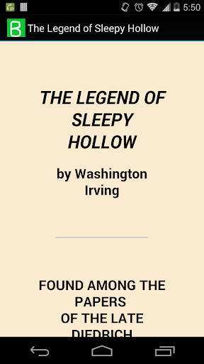 The Legend of Sleepy Hollow