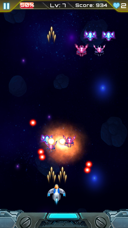 Android application Star Fighter screenshort