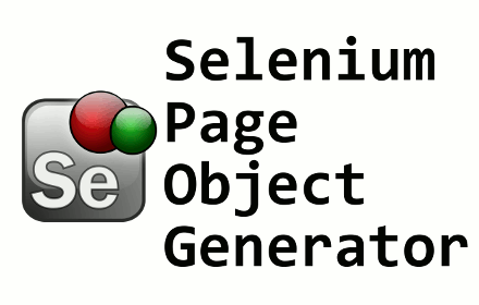 Selenium Page Object Generator small promo image