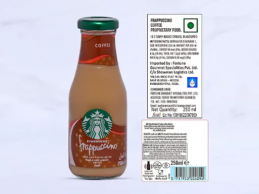 Bottled Coffee Frappuccino