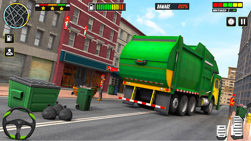 Screenshot Garbage Truck Simulator Game