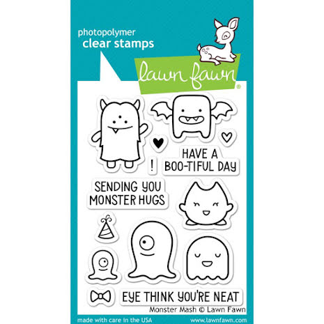 Lawn Fawn Clear Stamps 3X4 - Monster Mash