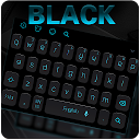 Simple Neon Black Keyboard 10001002 APK Download