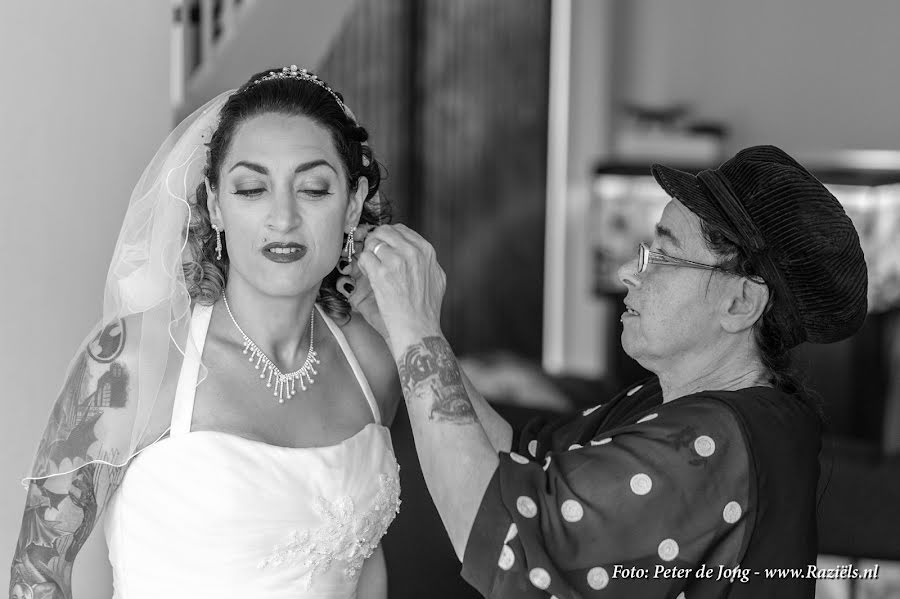 Fotografo di matrimoni Peter De Jong (raziels). Foto del 19 febbraio 2019