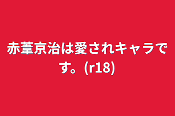 「赤葦京治は愛されキャラです。(r18)」のメインビジュアル