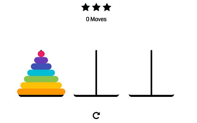 Towers Of Hanoi for Chrome