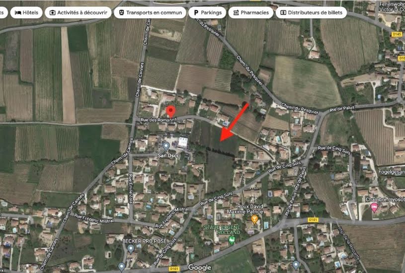  Vente Terrain + Maison - Terrain : 428m² - Maison : 83m² à Saint-Victor-la-Coste (30290) 