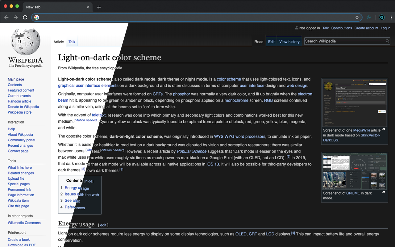 Dark Mode - Night Eye Preview image 7