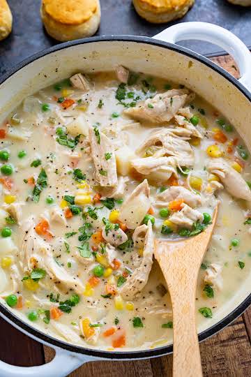 Chicken Pot Pie Soup