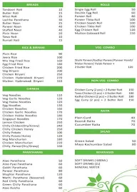 Paacha Foods menu 2