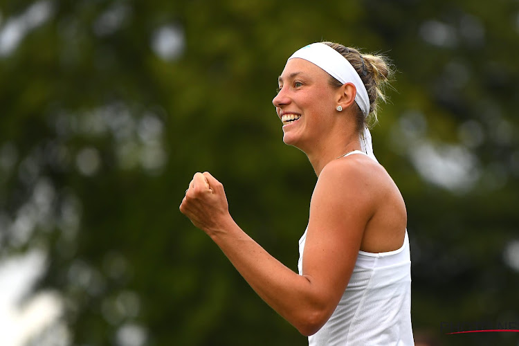 Yanina Wickmayer haalt de dubbelfinale in Seoel