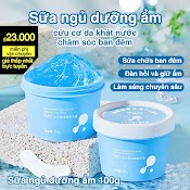 【Mới】Mặt Nạ Ngủ Kiểm Soát Dầu Khít Lỗ Chân Lông Collagen Dưỡng Ẩm Se Không Cần Rửa Mặt Nạ 100G Hộp