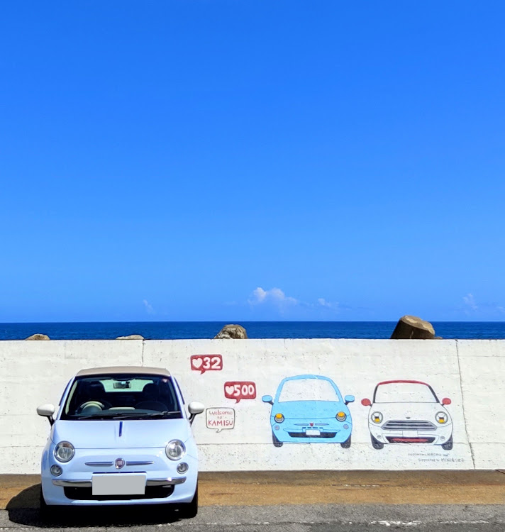 500Cの千人画廊・鹿島神宮・鹿島スタジアム・トラットリアチンクエチェント・ピックアッ...🤭🤫🤫🤫に関するカスタム事例の投稿画像1枚目