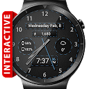 Descargar Black Leather HD Watch Face Instalar Más reciente APK descargador