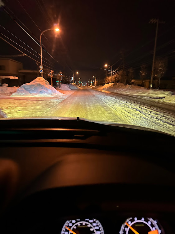 コンパスのいいね！をしてくれた人に感謝✨・雪ヤバすぎ・#北海道に関するカスタム事例の投稿画像1枚目