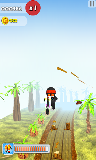 Jungle Chase of Ninja