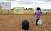 Some  pupils from Bethel High School, about 20km from Coligny, left for their  homes after they  were involved  in clashes last week.  / Tiro Ramatlhatse