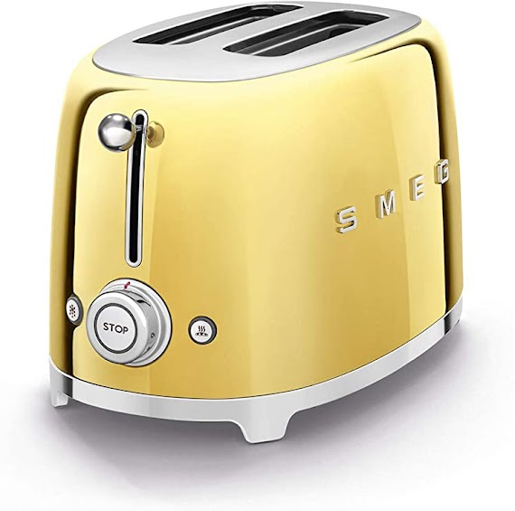 Máy Nướng Bánh Mì Smeg Tsf01Goeu Hàng Chính Hãng