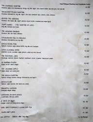 60's Beatles Cafe menu 5