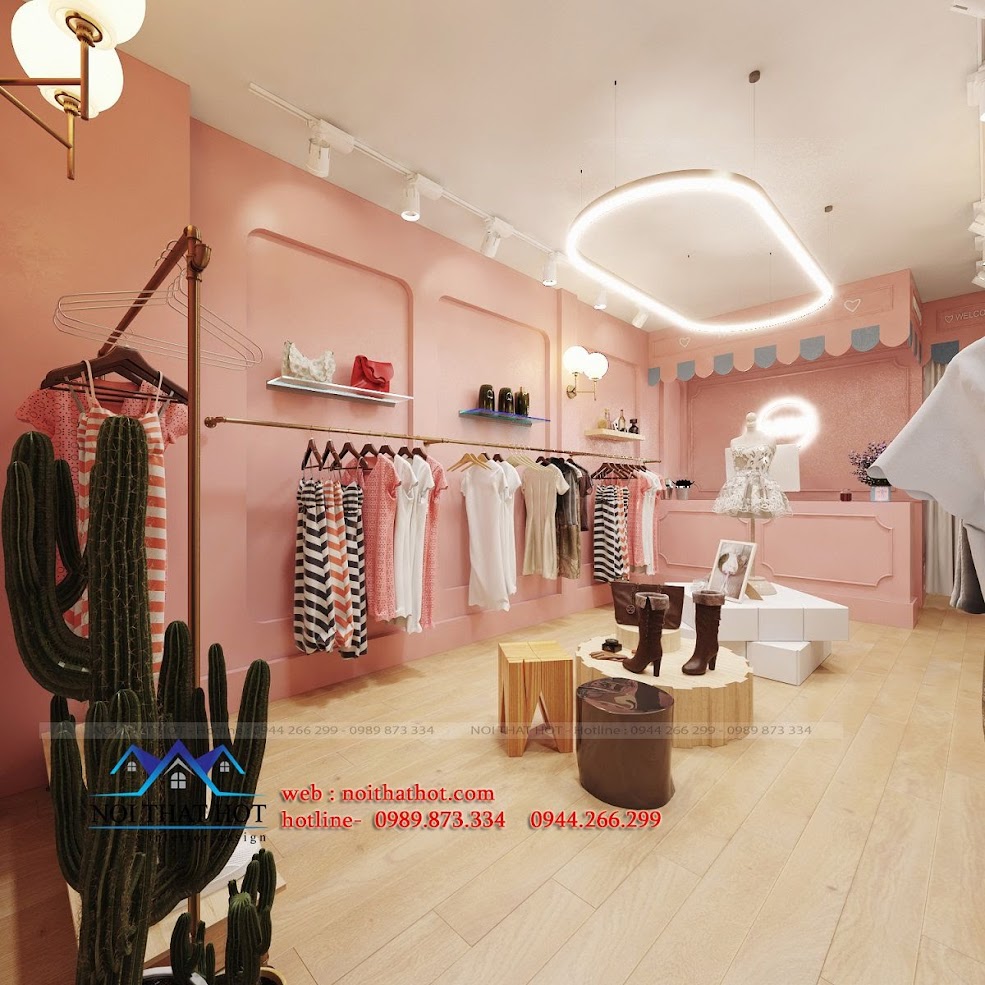 thiết kế shop thời trang chuyên nghiệp