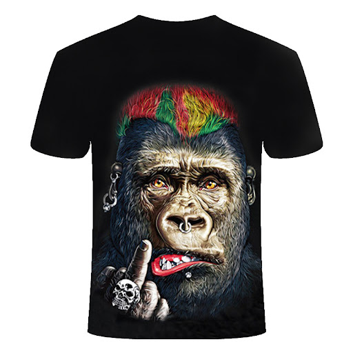 Title 3, Face digital print T-shirt