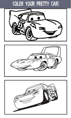 Mcqueen Coloring pages Cars 3のおすすめ画像2