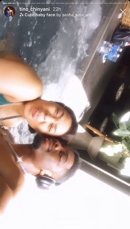 Tino Chinyani surprises bae Simz Ngema with a getaway to 'paradise'.