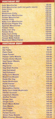 Hotel Annapoorna menu 3