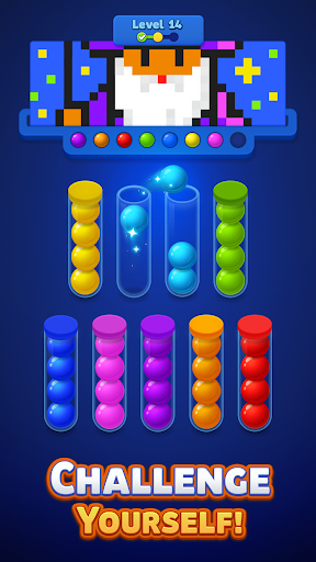 Screenshot Sort N Color Puzzle Game