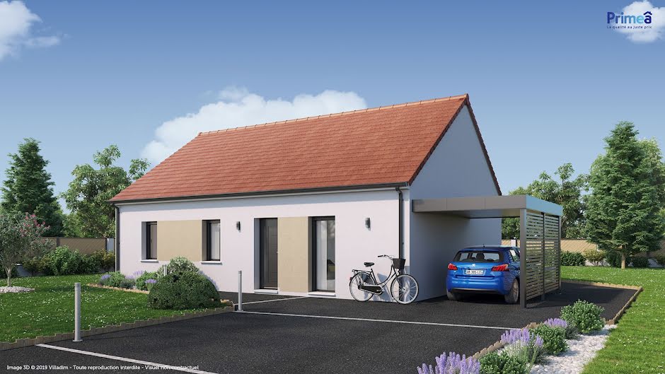 Vente maison neuve 4 pièces 82 m² à Villefargeau (89240), 195 041 €