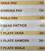 Jay Jalaram Vada Corner menu 3