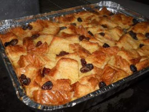 Custard Bread Pudding Recipe