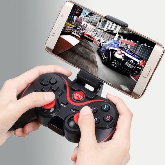 Tay Cầm Chơi Game Bluetooth T3 - Tay Cầm Game Terios T3 - Gamepad T3