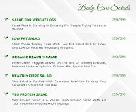 Veg Salad Company menu 4