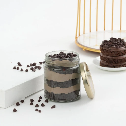 Chocochip Mini Jar Cake (200 ML)