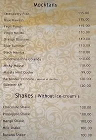 Rangrezza Restaurant menu 1