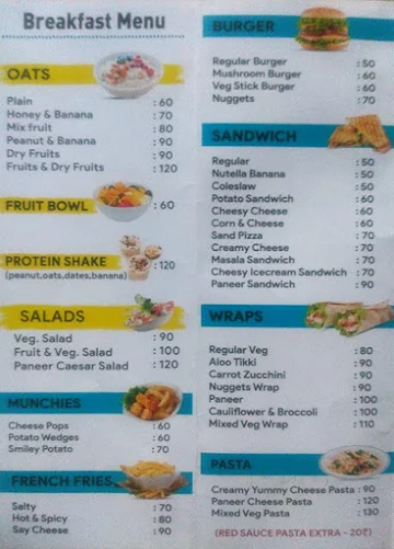 Turmix Eat & Drink menu 