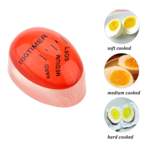 Title 8, Color-Changing Temperature Cartoon Egg Timer. C...