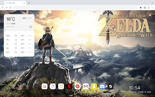 Legend of Zelda: Breath of the Wild HomePage