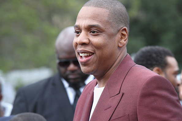 Jay-Z attends 2017 Roc Nation Pre-Grammy Brunch at Owlwood Estate on February 11, 2017 in Los Angeles, California. (Photo by Ari Perilstein/Getty Images for Roc Nation)