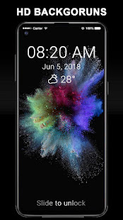 Amoled Wallpapers HD Slide Unlock Screen(圖4)-速報App