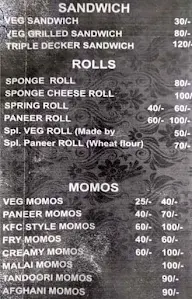 Anand Chowmein menu 3