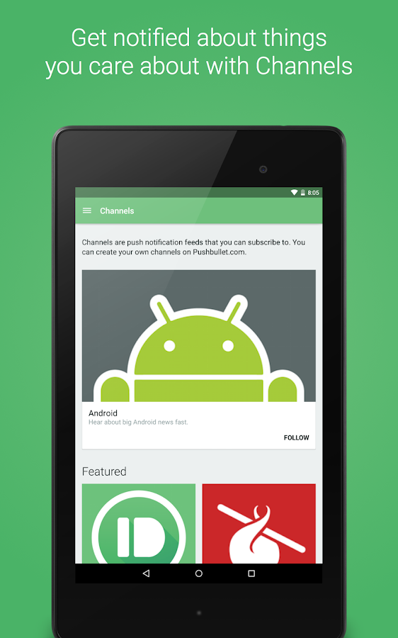    Pushbullet - SMS on PC- screenshot  