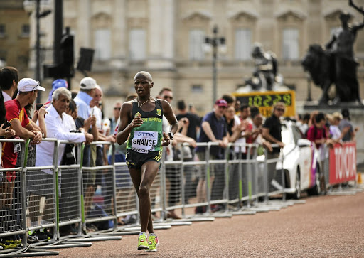 Lebogang Shange wants to win the world championship medal so South Africans can appreciate race walking.