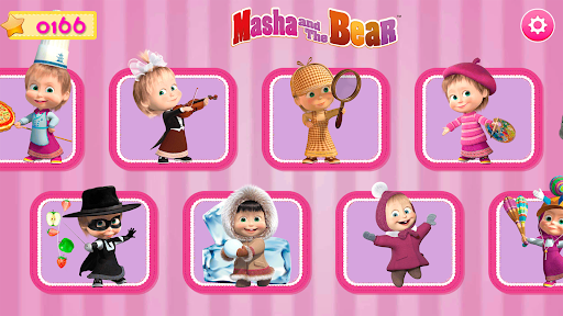 Screenshot Masha and the Bear Mini Games