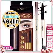 Chì Kẻ Mày Browit Nongchat 2In1 + Mascara Kẻ Mày Dễ Kẻ Kháng Nước Browit Ultra Fine Duo Eyebrow Pencil & Mascara