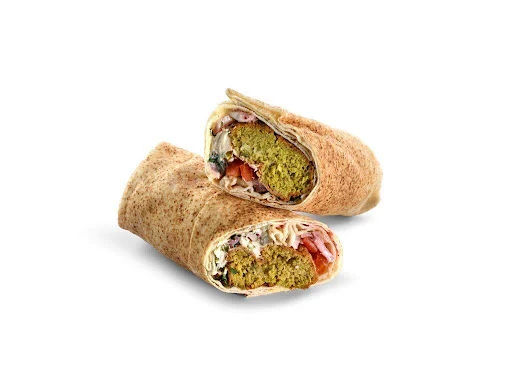 Falafel And Halloumi Arabic Wrap