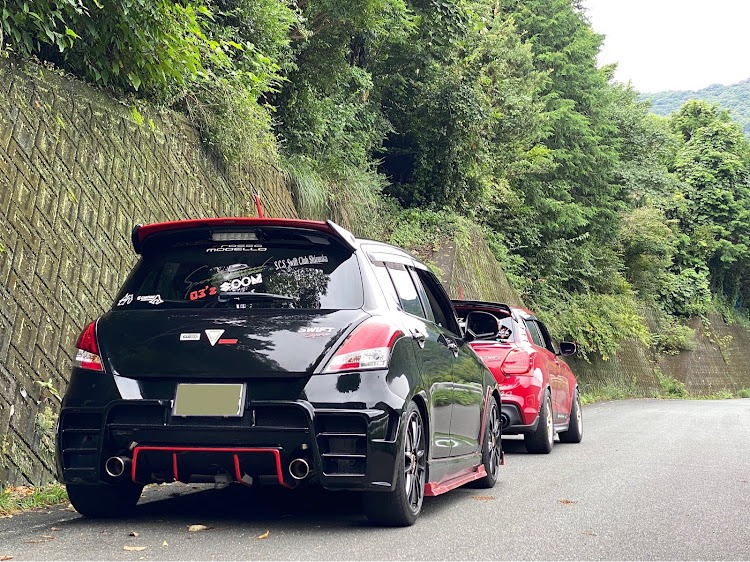 スイフトスポーツの閃光になりたいカピ・Team 03'z・オレンジロード哨戒任務・9月もよろしくお願いします。・正面祭り便乗に関するカスタム事例の投稿画像7枚目