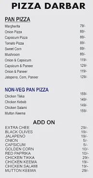 Pizza Darbar menu 4