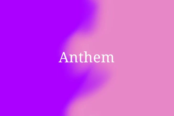 「Anthem」のメインビジュアル